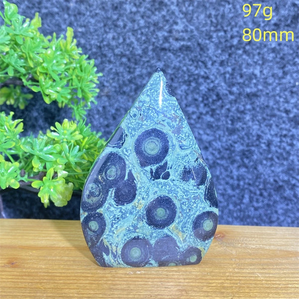 Blue Malachite Crystal Torch-ToShay.org