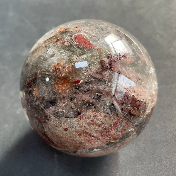 Green Phantom Quartz Ball-ToShay.org
