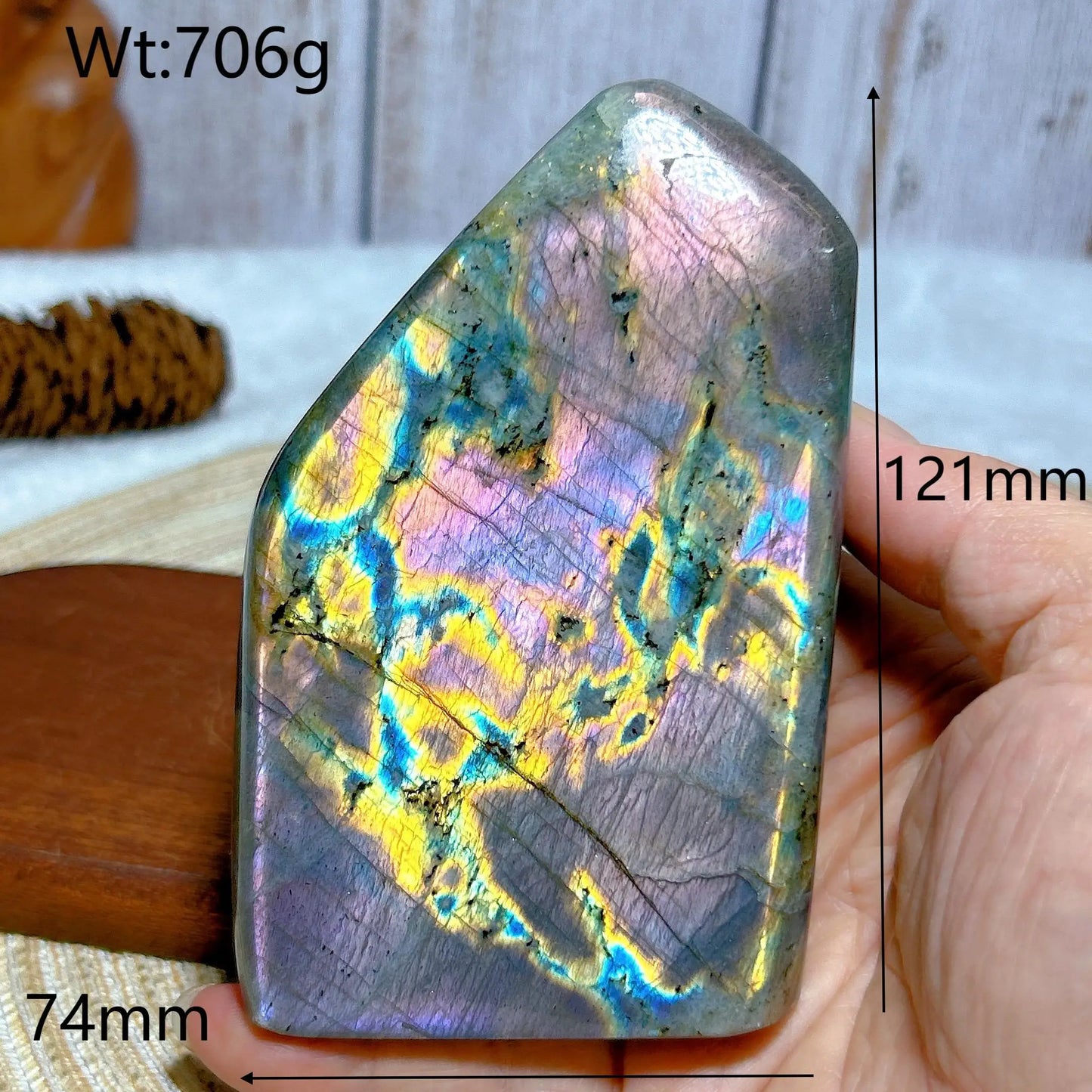 Blue Purple Labradorite-ToShay.org