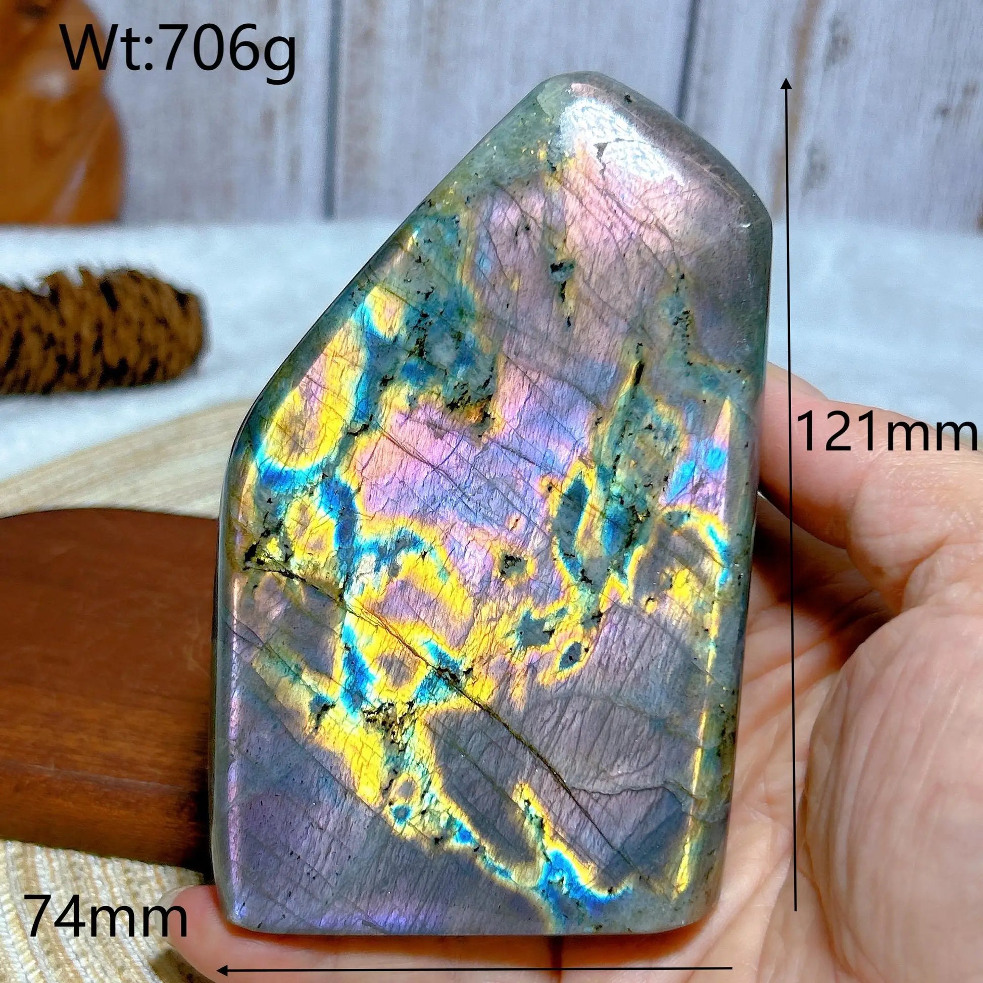 Blue Purple Labradorite-ToShay.org
