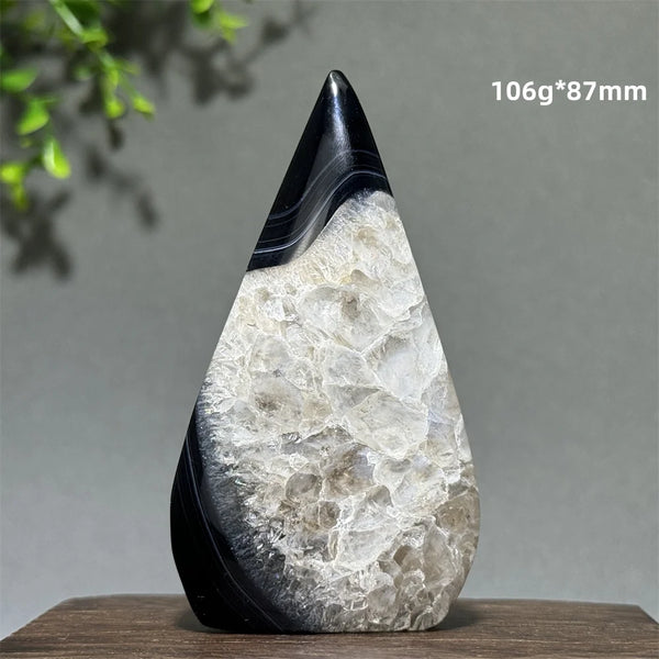 Black Agate Torch-ToShay.org