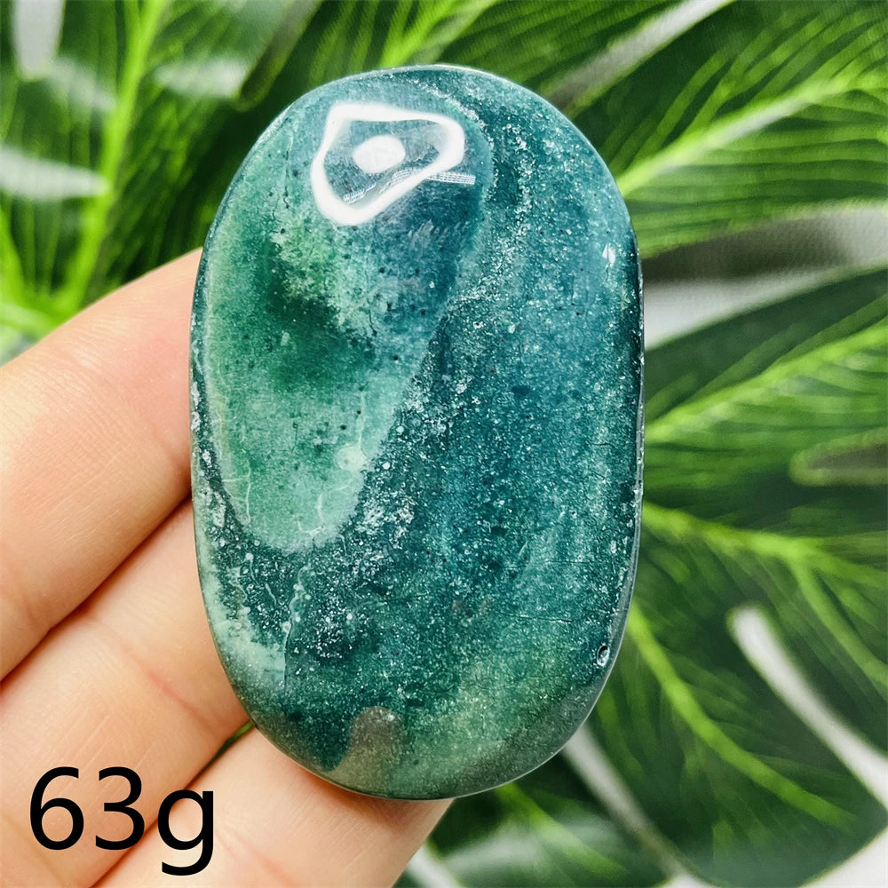 Sea Jasper Palm Stone-ToShay.org