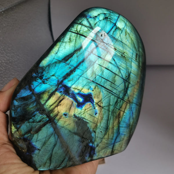 Blue Labradorite Crystal-ToShay.org