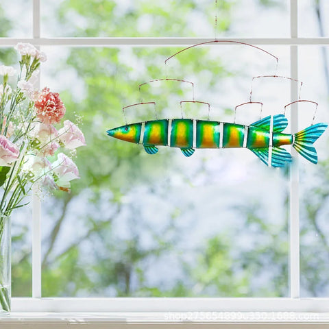 Tropical Fish Mobile Wind Chimes-ToShay.org