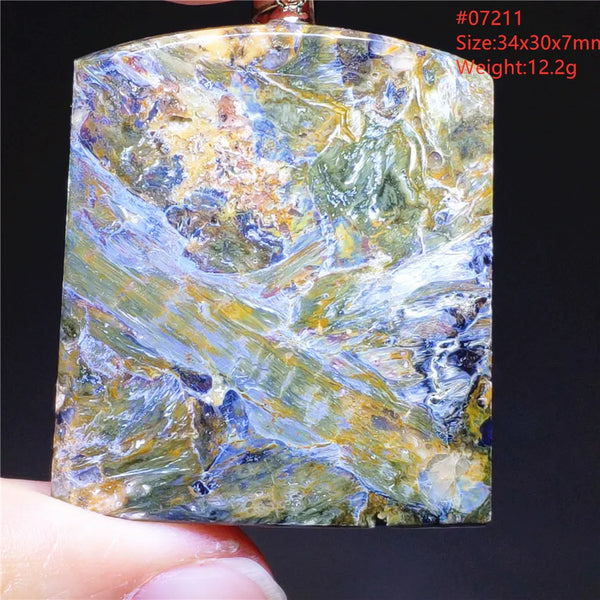 Blue Pietersite Pendant-ToShay.org
