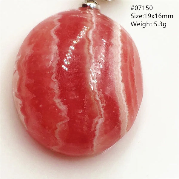 Red Rhodochrosite Pendant-ToShay.org