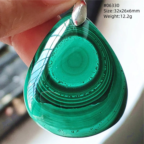 Green Malachite Pendant-ToShay.org