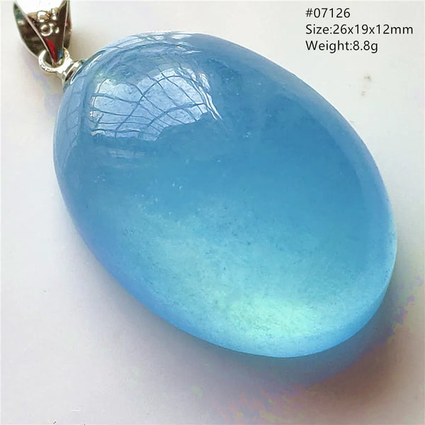 Blue Aquamarine Pendant-ToShay.org