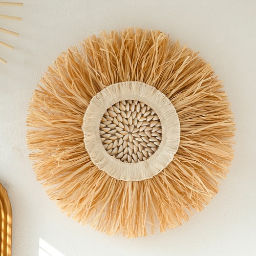 Straw Woven Wall Decorations-ToShay.org