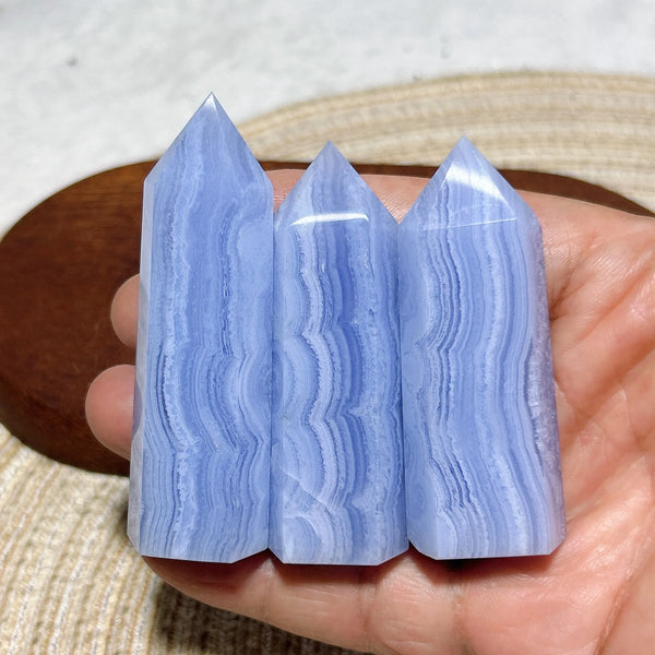Blue Lace Agate Point-ToShay.org