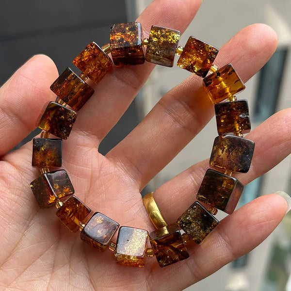 Yellow Amber Bracelet-ToShay.org