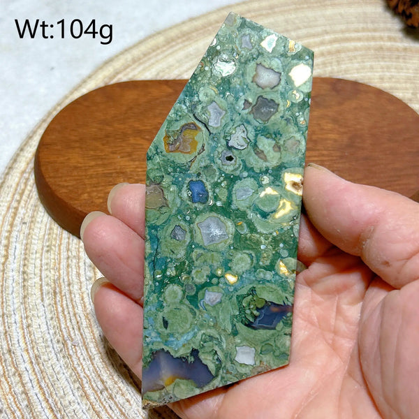 Green Rainforest Jasper-ToShay.org