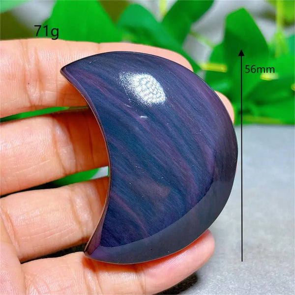 Rainbow Obsidian Moon-ToShay.org