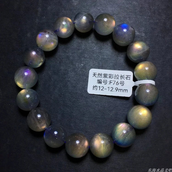 Purple Light Labradorite Bracelet-ToShay.org