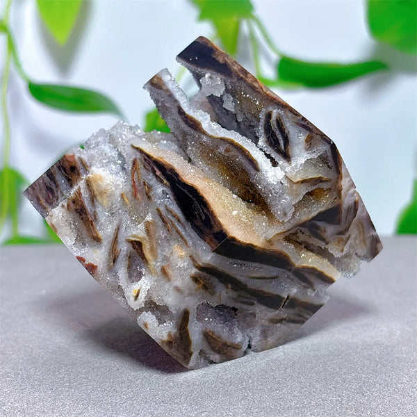 Purple Sphalerite Druzy-ToShay.org