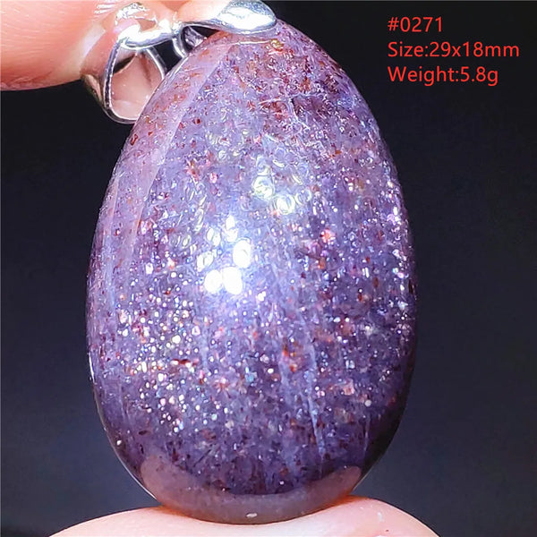 Red Blue Lolite Pendant-ToShay.org