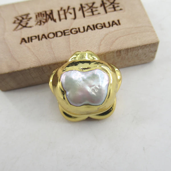 White Pearl Butterfly Beads-ToShay.org