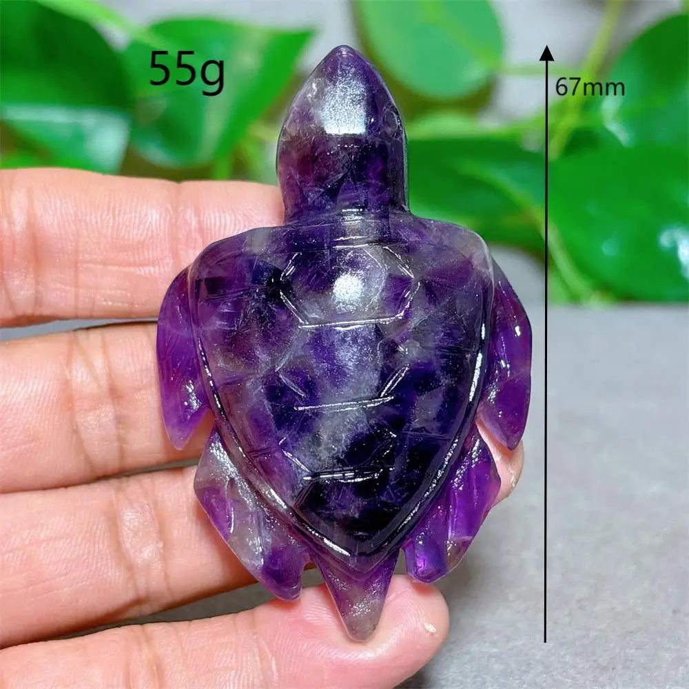 Purple Dream Amethyst Tortoise-ToShay.org
