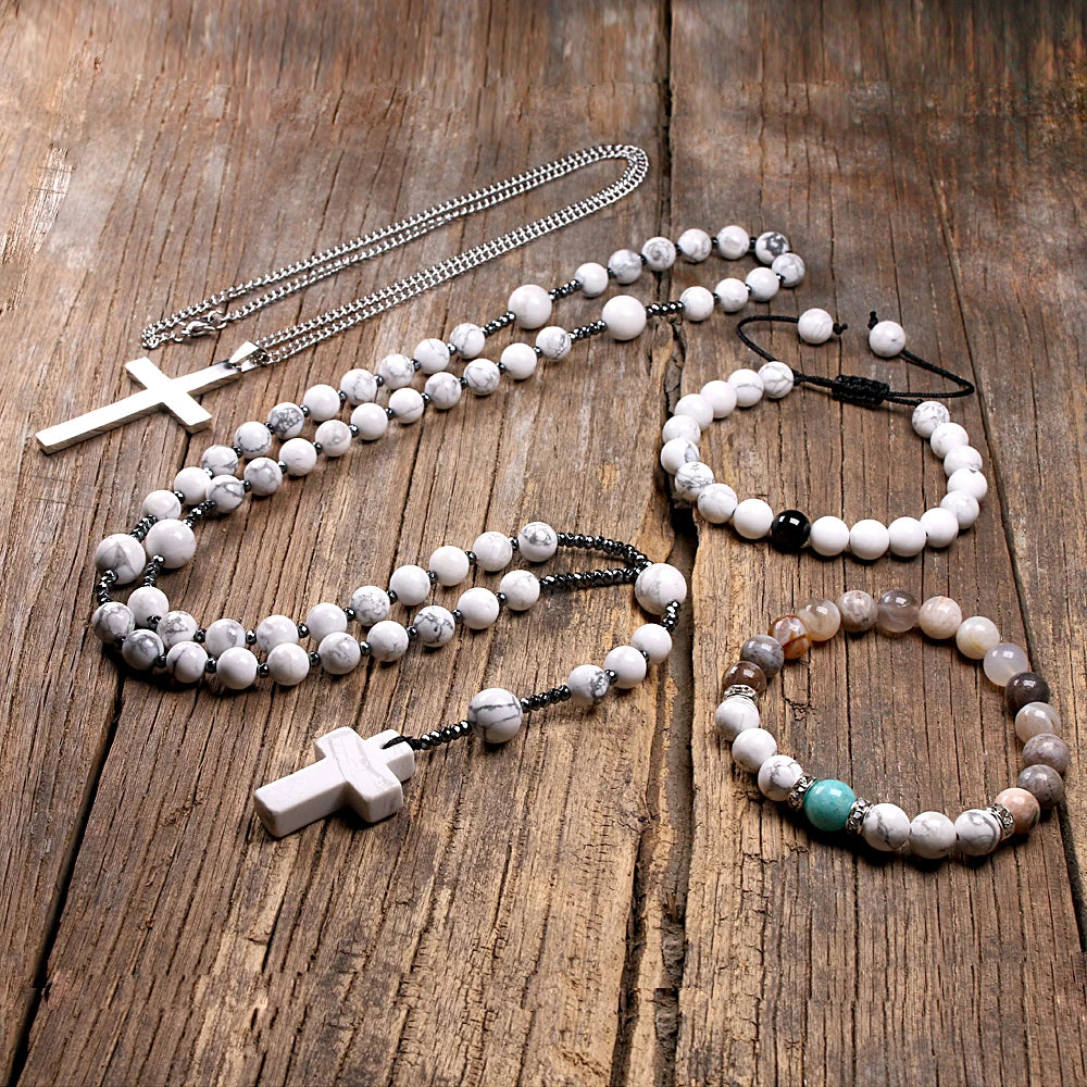 Mixed Crystal Rosary Beads-ToShay.org