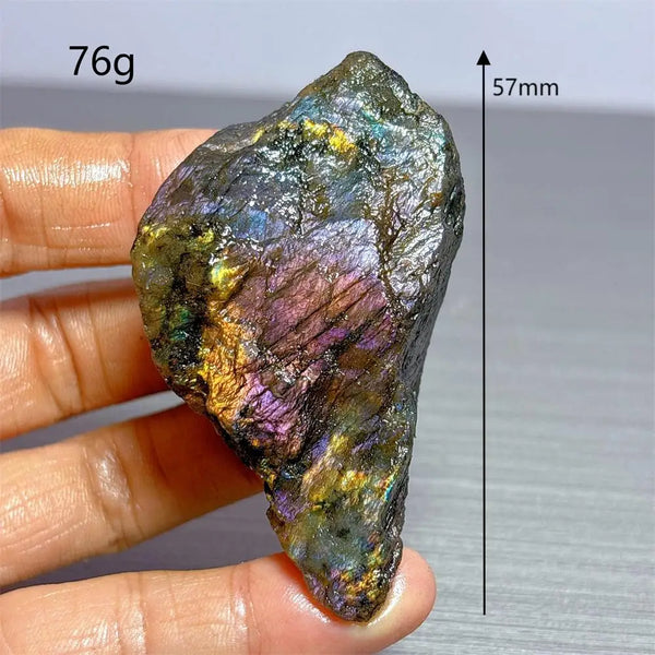 Blue Rainbow Labradorite Crystal-ToShay.org
