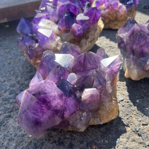 Purple Amethyst Cluster-ToShay.org