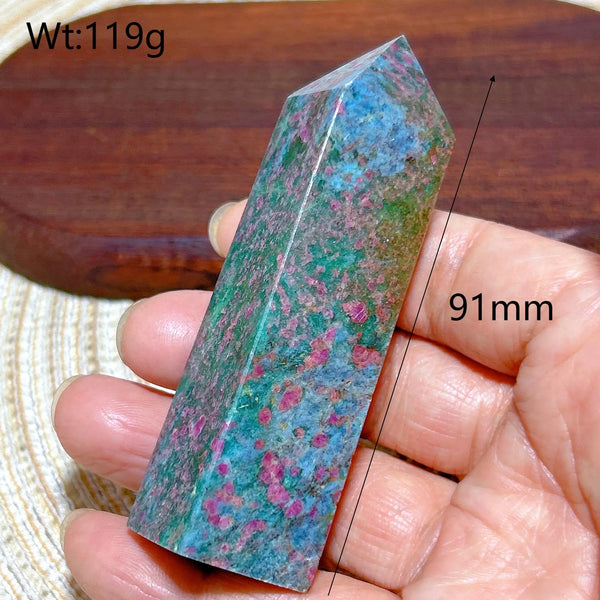Green Ruby Kyanite Tourmaline-ToShay.org