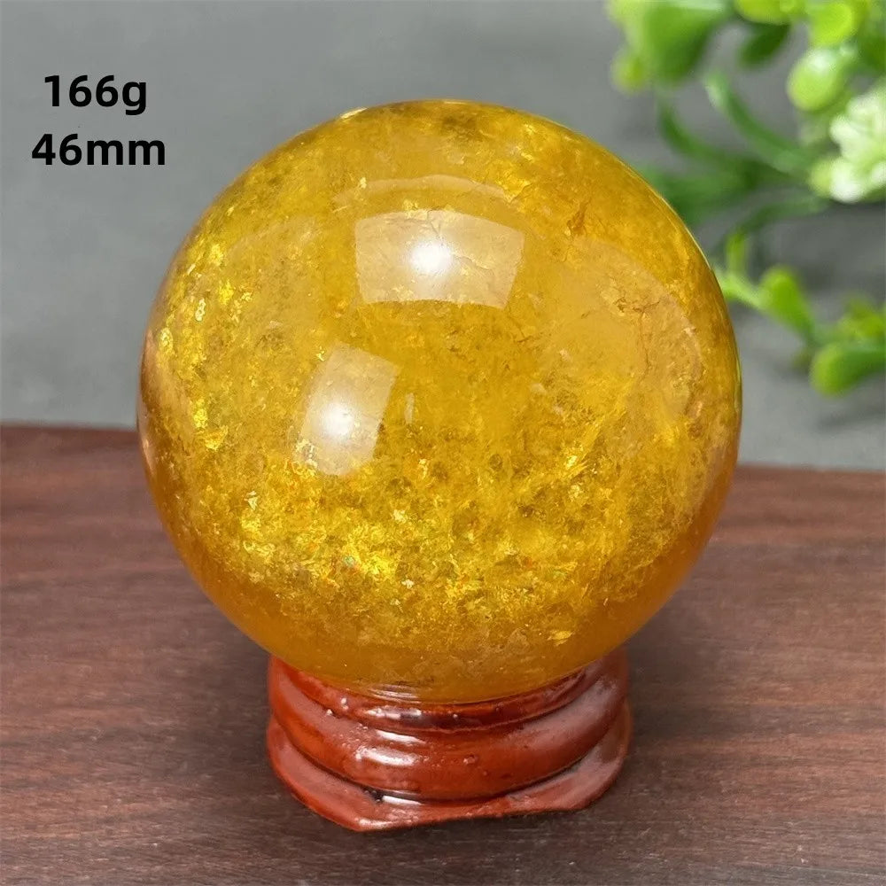 Gold Lepidolite Ball-ToShay.org