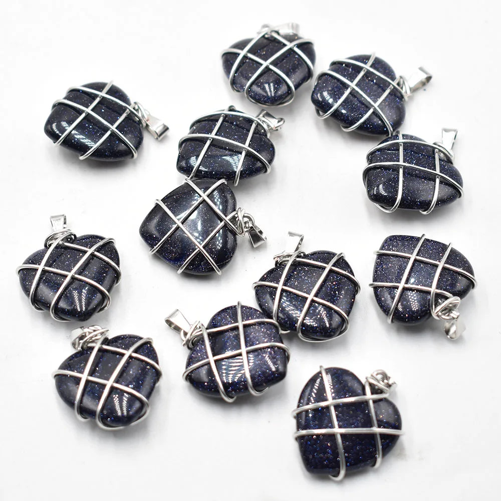 Mixed Crystal Wrap Hearts-ToShay.org
