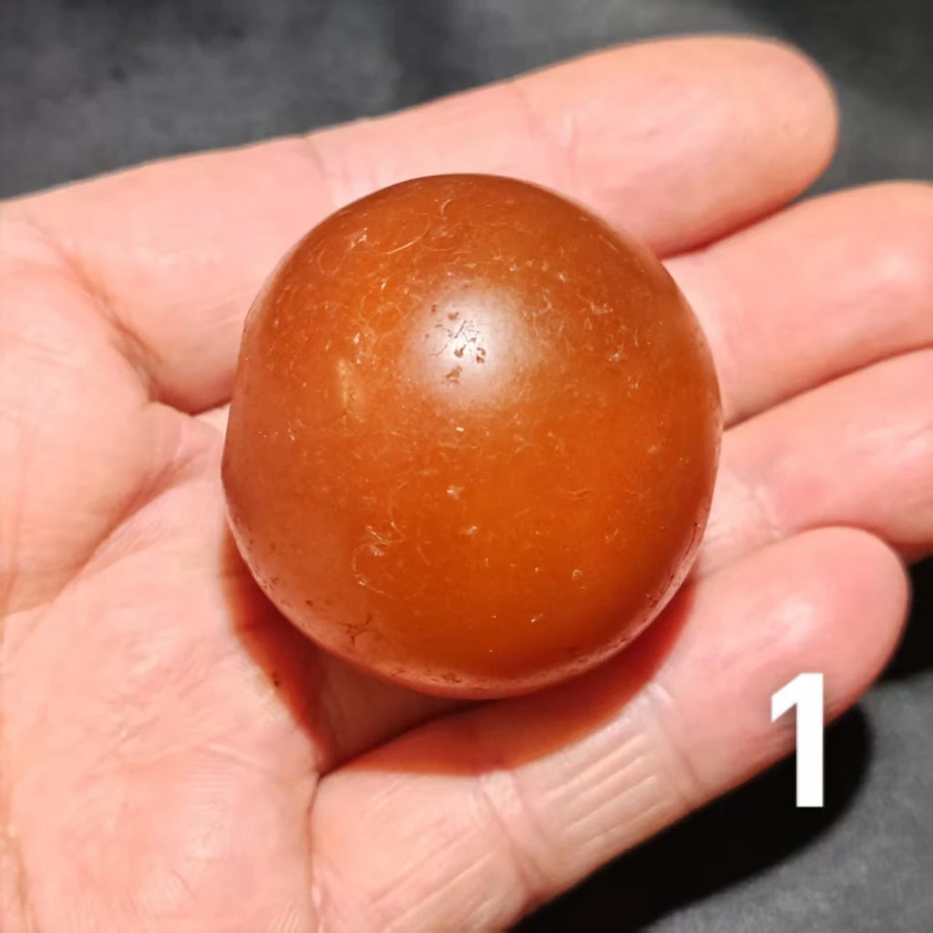 Orange Agate Bead-ToShay.org