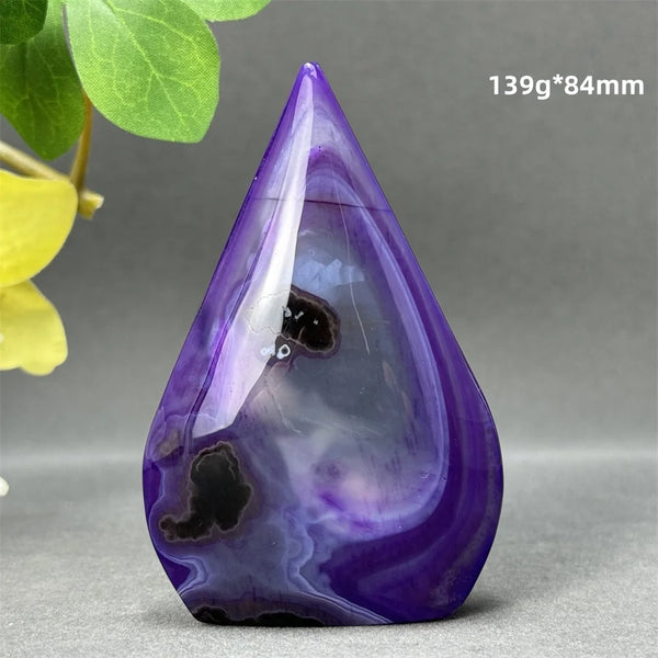 Purple Agate Torch-ToShay.org