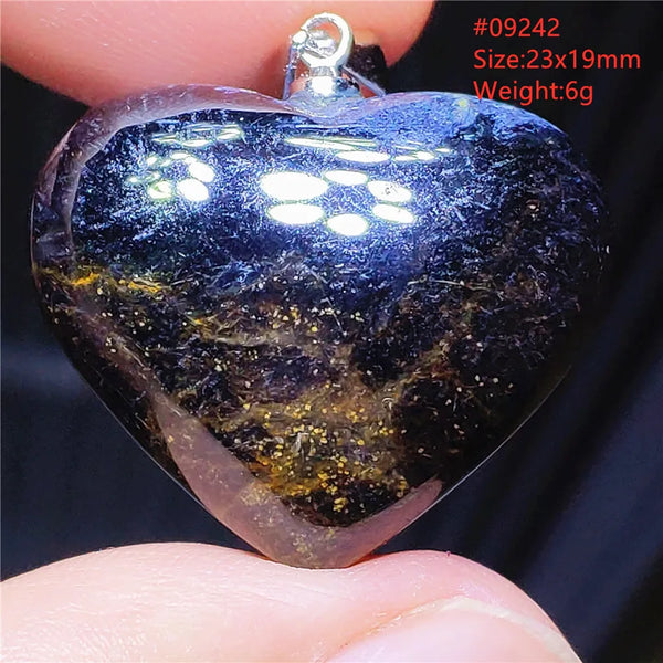 Blue Pietersite Chatoyant Pendant-ToShay.org