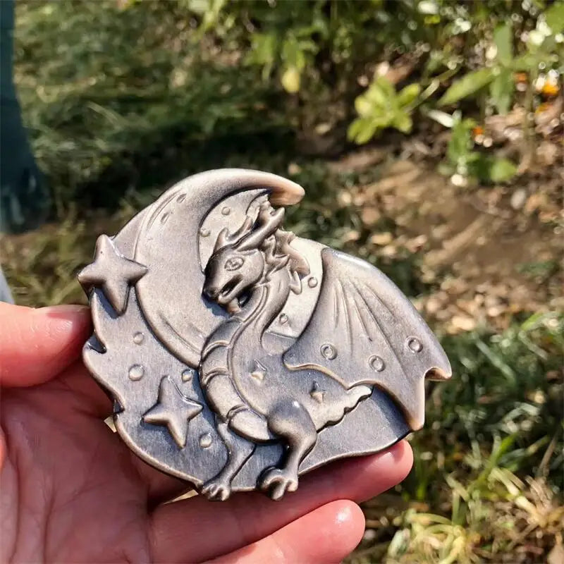 Silver Obsidian Dragon-ToShay.org