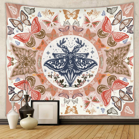 Mandala Flower Tapestry-ToShay.org