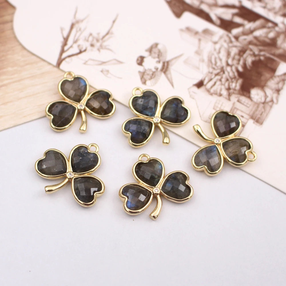 Mixed Crystal Flower Charms-ToShay.org