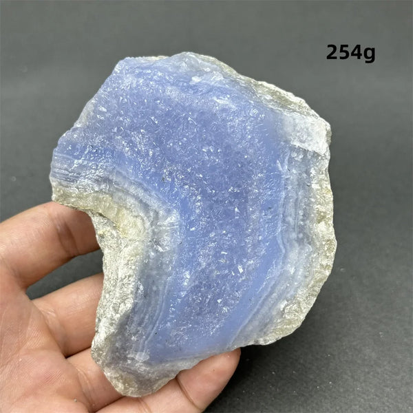 Blue Lace Agate Raw Stone-ToShay.org