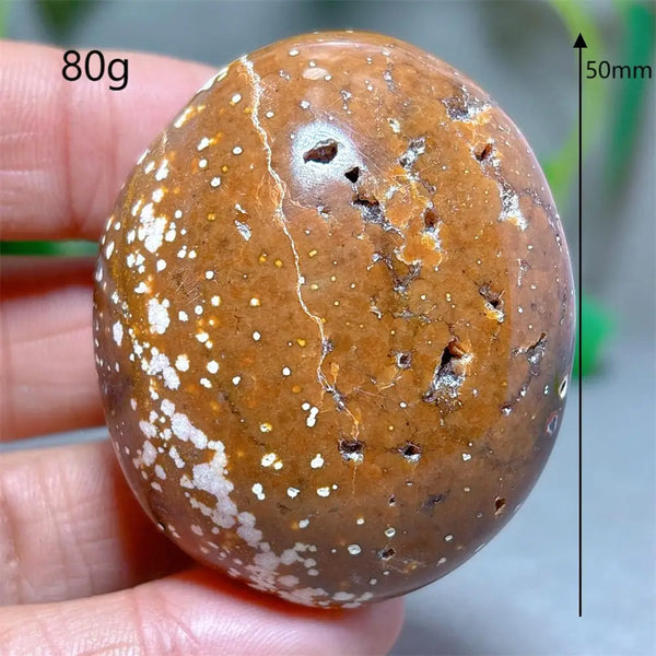 Ocean Jasper Palm Stone-ToShay.org