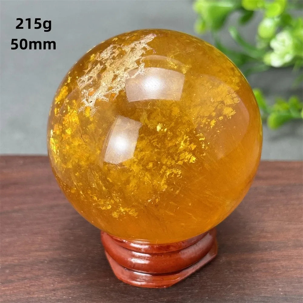 Gold Lepidolite Ball-ToShay.org
