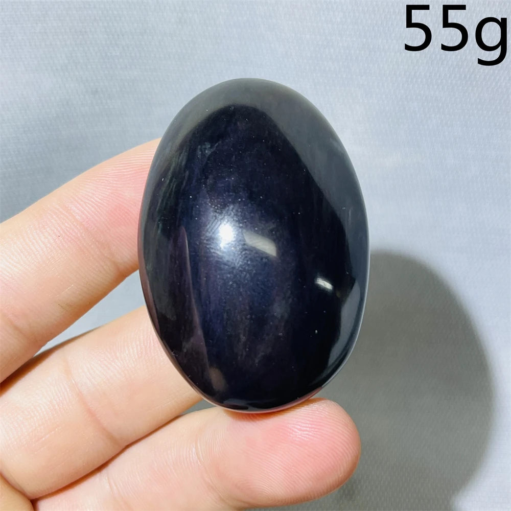 Rainbow Obsidian Palm Stone-ToShay.org