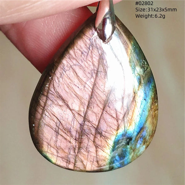 Blue Light Labradorite Pendant-ToShay.org