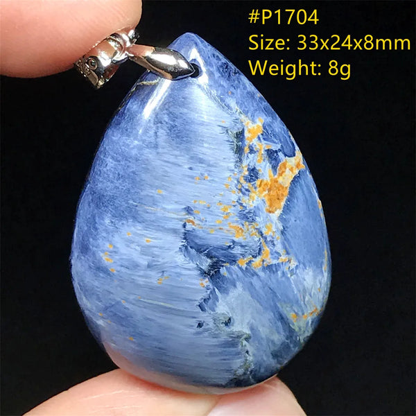 Blue Pietersite Pendant-ToShay.org