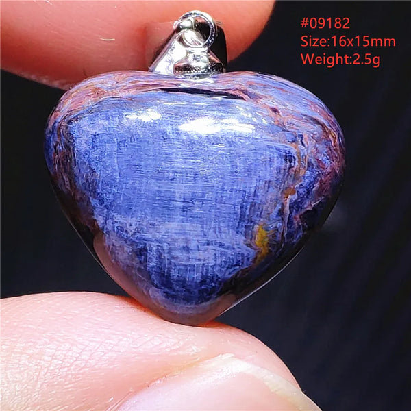 Blue Pietersite Chatoyant Pendant-ToShay.org