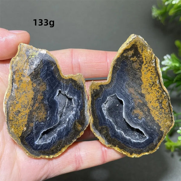Mixed Agate Crystal Cave Egg-ToShay.org
