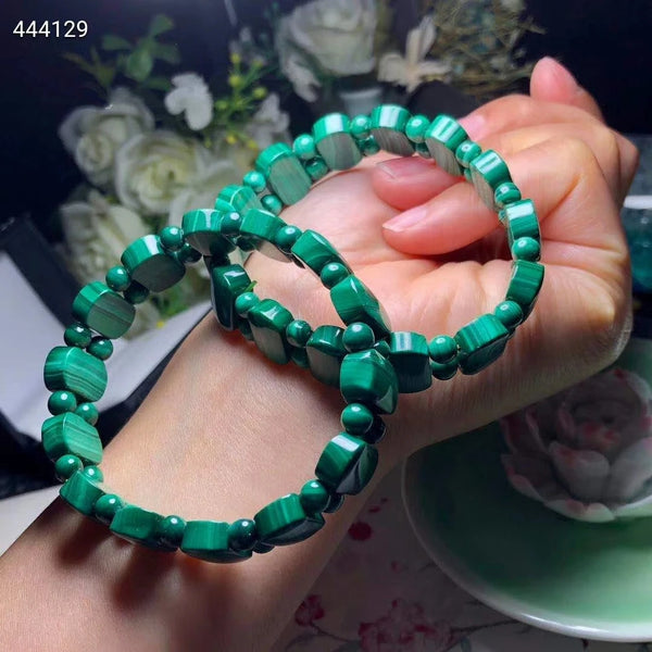 Green Malachite Azurite Bracelet-ToShay.org