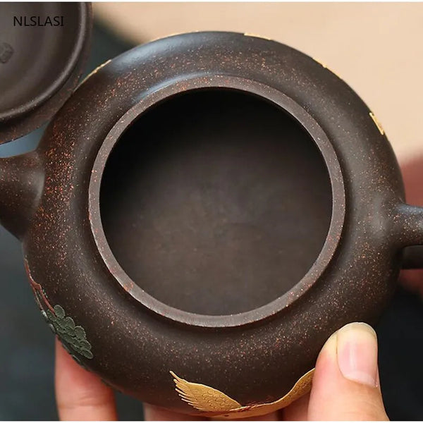 Yixing Clay Painted Teapot-ToShay.org