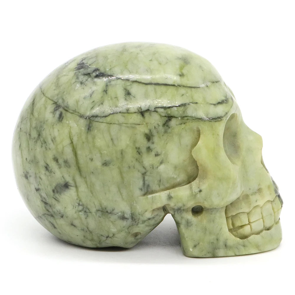 Green Jade Skull-ToShay.org