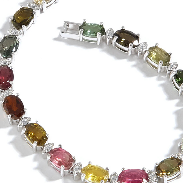Mixed Tourmaline Bracelet-ToShay.org
