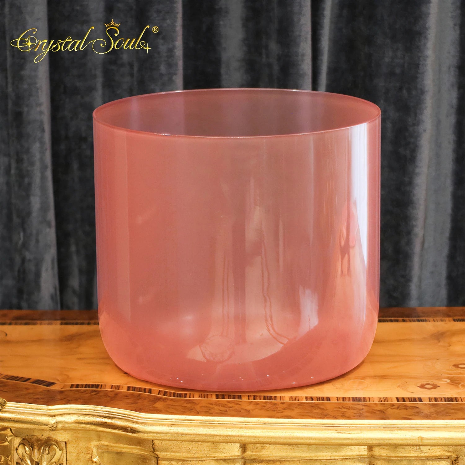 Pink Alchemy Crystal Singing Bowl-ToShay.org