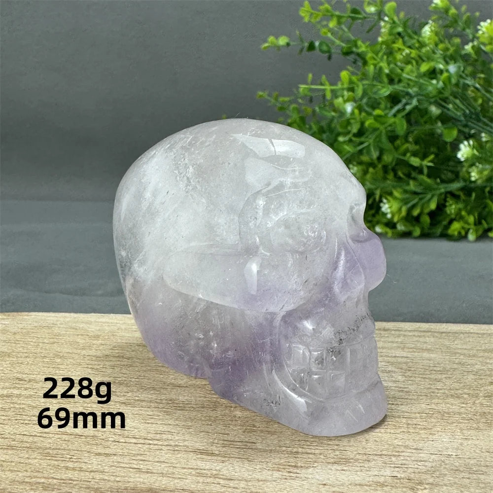Purple Amethyst Skulls-ToShay.org