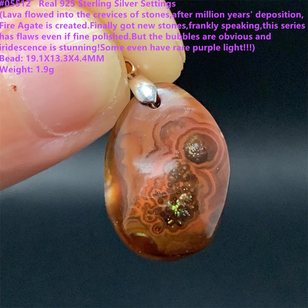 Red Fire Agate Pendants-ToShay.org