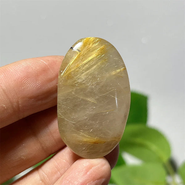 Gold Hair Rutile Quartz-ToShay.org